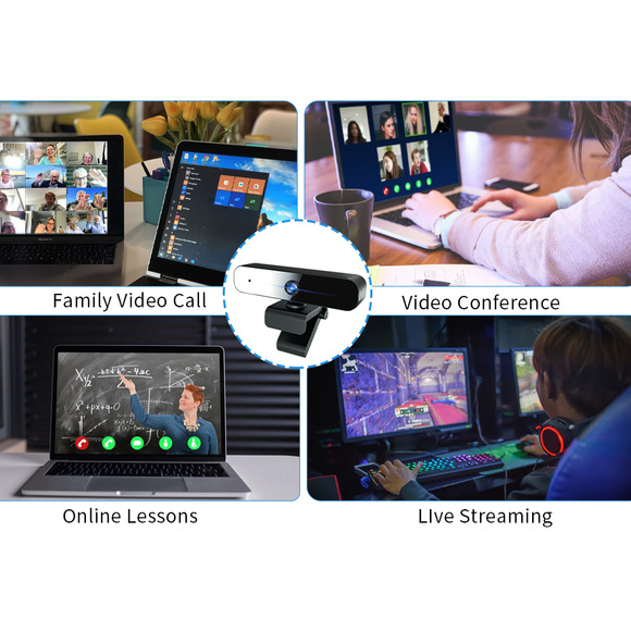 Walfront Hd 1080P Web Cam S-3 - Picture 4 of 5